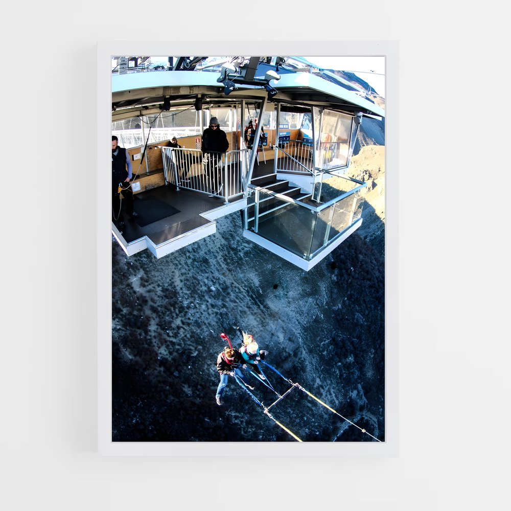Poster Vertige Nevis – affiche Saut à l’élastique (vue 3)